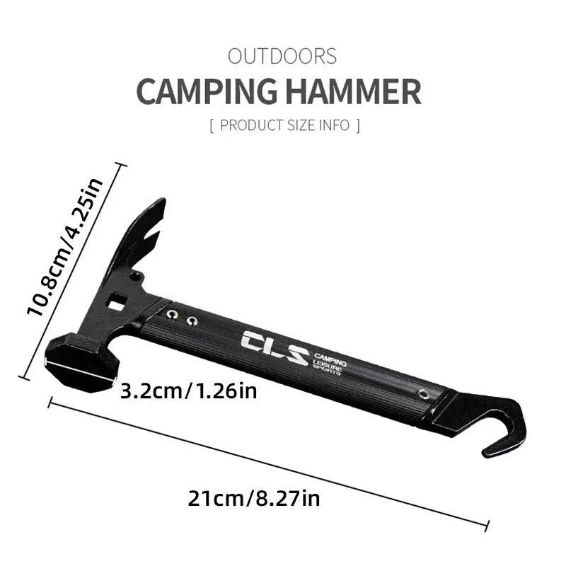 Outdoor Mini Tent Hammer Multifunctional Small Camping Hammer for Outdoor Use