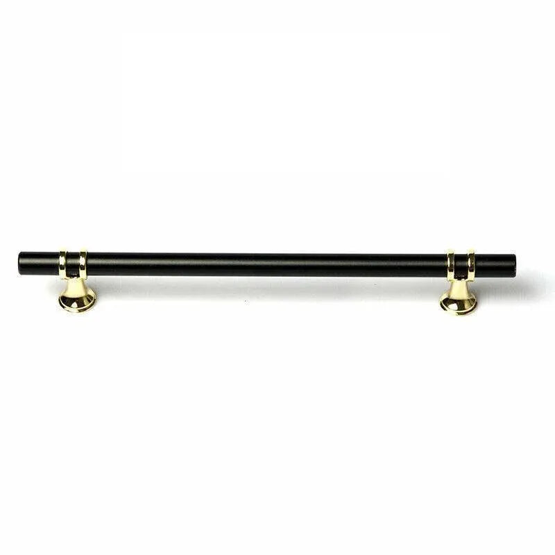 96mm Black Kitchen Cabinet Handle Stainless Steel Drawer Bar Pull, Modern Design