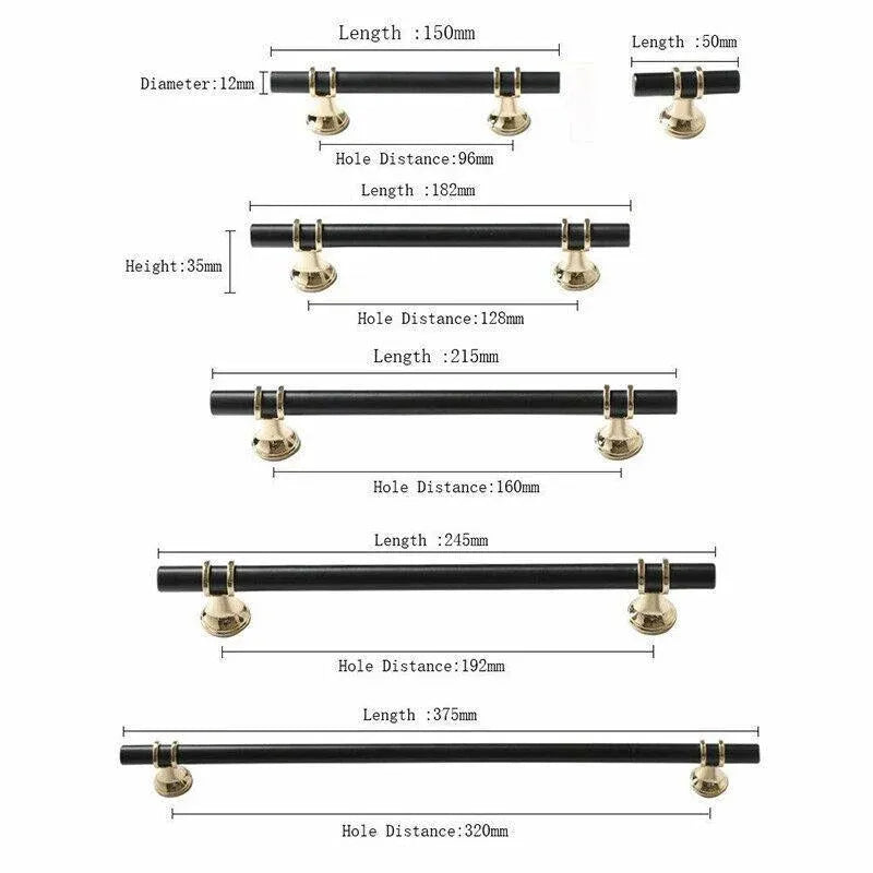 Design Kitchen Cabinet Handles Drawer Bar Handle Pull 96 128 160 192 320Mm  Au