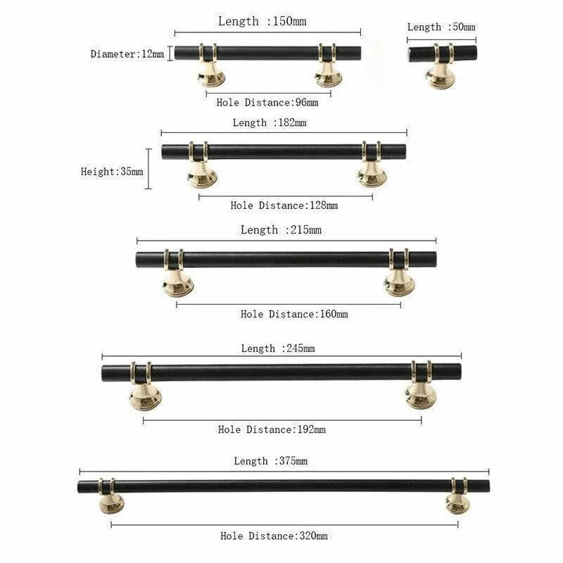 Design Kitchen Cabinet Handles Drawer Bar Handle Pull 96 128 160 192 320Mm  Au