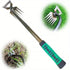 6 Tooth Hand Weeder Garden Hoe Tool for Weeding, Digging & Loosening Soil, 36cm