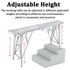 Folding Scaffolding Platform Galvanized Steel Pipe 150kg Load-Bearing Adjustable