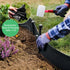 10m Garden Lawn Edging Border 10m Flexible PE Strip with Stakes Landscaping
