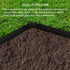 10m Garden Lawn Edging Border 10m Flexible PE Strip with Stakes Landscaping