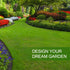 10m Garden Lawn Edging Border 10m Flexible PE Strip with Stakes Landscaping