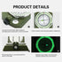 Multi-Function High Precision Compass Durable Luminous for Outdoor Hiking Camping