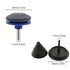5PCS Lawn Mower Blade Sharpener Wind Powered Balancer Hardware Sharpening Tool