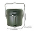 3 In 1 Camping Mess Kit Canteen Cookware Set For Hiking Bushcraft Cooking
