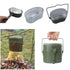 3 In 1 Camping Mess Kit Canteen Cookware Set For Hiking Bushcraft Cooking