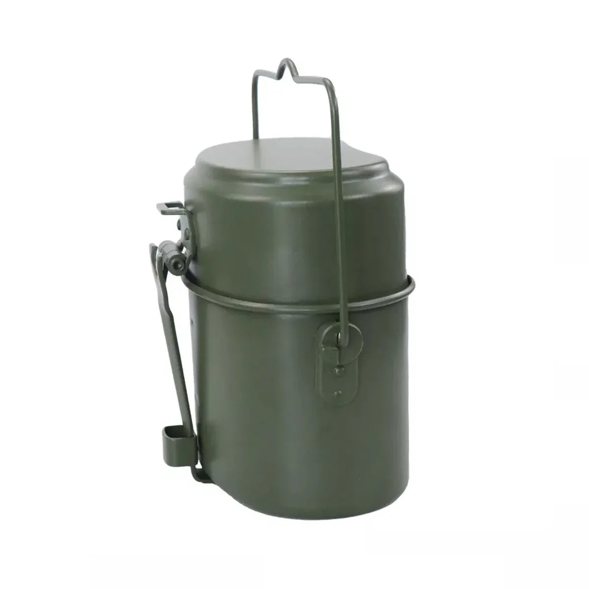 3 In 1 Camping Mess Kit Canteen Cookware Set For Hiking Bushcraft Cooking