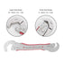 9-45mm Adjustable Wrench Wrench Multifunction Tool Quick Grip Universal Spanner