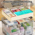 Large Capacity Two-Layer Medicine Box Household Transparent Medical Storage Box