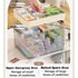 Large Capacity Two-Layer Medicine Box Household Transparent Medical Storage Box