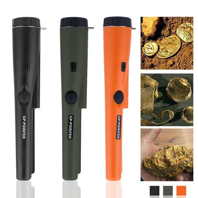 Handheld Waterproof Metal Detector Automatic Pinpointer Treasure Hunter Au Stock - Orange