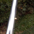 Metal Walking Stick Travel Retractable Cane Pole Compact Adjustable Lightweight - Silver