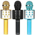 Karaoke Microphone Speaker Wireless Bluetooth Handheld Mic Usb Player Ktv Ws858 - Black