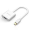 Mini DisplayPort to VGA Adapter 1080P Male to Female Converter for Laptop & PC