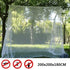 Outdoor Mosquito Net 200x200x180cm Polyester Mesh Hanging Travel Camping Bag