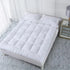 Hotel Mattress Protection Pads Bedding Comfort Mattress Topper Pads Mattress - 91x190cm-Brushed Fabric
