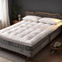 Hotel Mattress Protection Pads Bedding Comfort Mattress Topper Pads Mattress - 91x190cm-Brushed Fabric