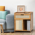 Small Bedroom Nightstand Storage Cabinet Sideboard Cabinet for Home Organization