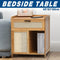 Small Bedroom Nightstand Storage Cabinet Sideboard Cabinet for Home Organization