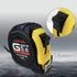 Steel Measuring Tape with Lock Rubber Grip Metric and Inch Ruler 3M 5M 10M - 3M