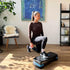 Adjustable Aerobic Step Platform Plastic Fitness Stepper for Workout Training - Green