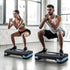 Adjustable Aerobic Step Platform Plastic Fitness Stepper for Workout Training - Green