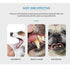 Three Sided Dog Toothbrush Pet Cat Teeth Cleaning Tool Oral Mouth Care Soft Bristle - Yellow+Black
