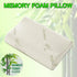 1/2PCS Memory Foam Neck Pillow Wavy Contour Slow Rebound Pillow - 55x35x11cm-2pcs