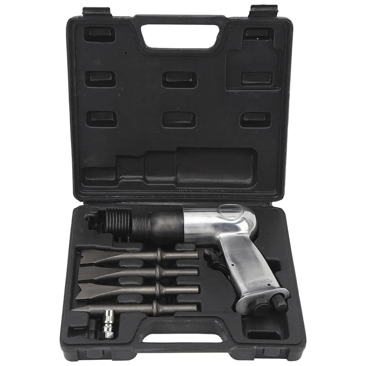 150mm Pneumatic Air Hammer Kit with 4 Chisels Heavy Duty Tool for Workshop Use