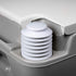 20L Portable Toilet Seat Outdoor Mobile Camping Travel Toilet Compact Easy Clean