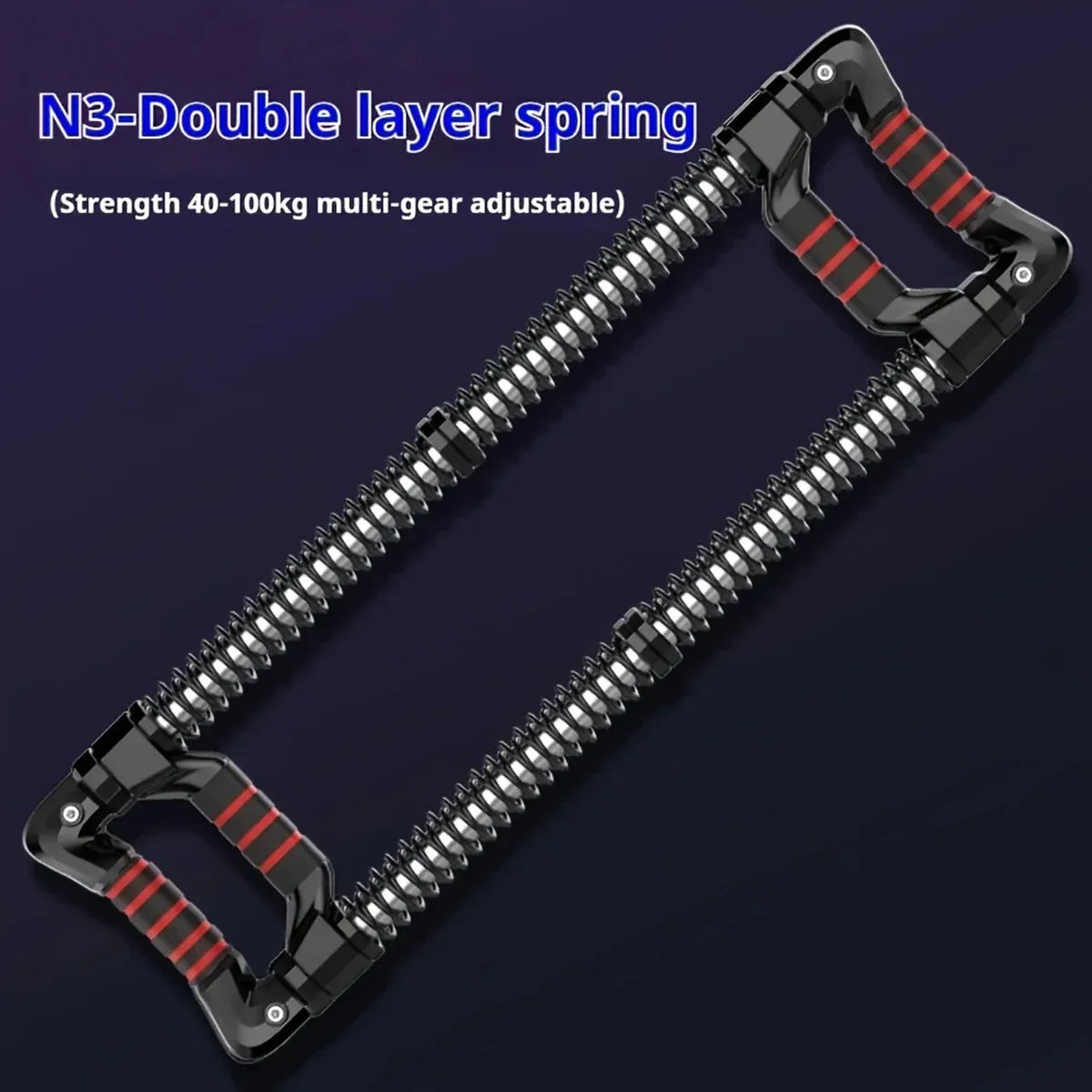 Arm Trainer Pull Press Bar 100kg Resistance Chest Abdomen Home Fitness Equipment