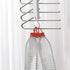 Stainless Steel Multi-Layer Pants Rack Folding Telescopic Anti-Slip Clothes Rack - Black