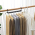 Stainless Steel Multi-Layer Pants Rack Folding Telescopic Anti-Slip Clothes Rack - White