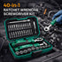 40 in 1 Ratchet Wrench and Screwdriver Kit For Mechanic DIY Car Repair Tool Set