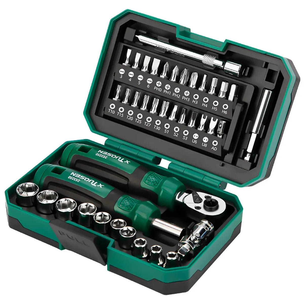 40 in 1 Ratchet Wrench and Screwdriver Kit For Mechanic DIY Car Repair Tool Set