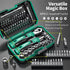 40 in 1 Ratchet Wrench and Screwdriver Kit For Mechanic DIY Car Repair Tool Set