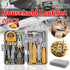 20PCS Household Tool Set Home Repair Kit with Screwdriver Pliers Wrench Hammer
