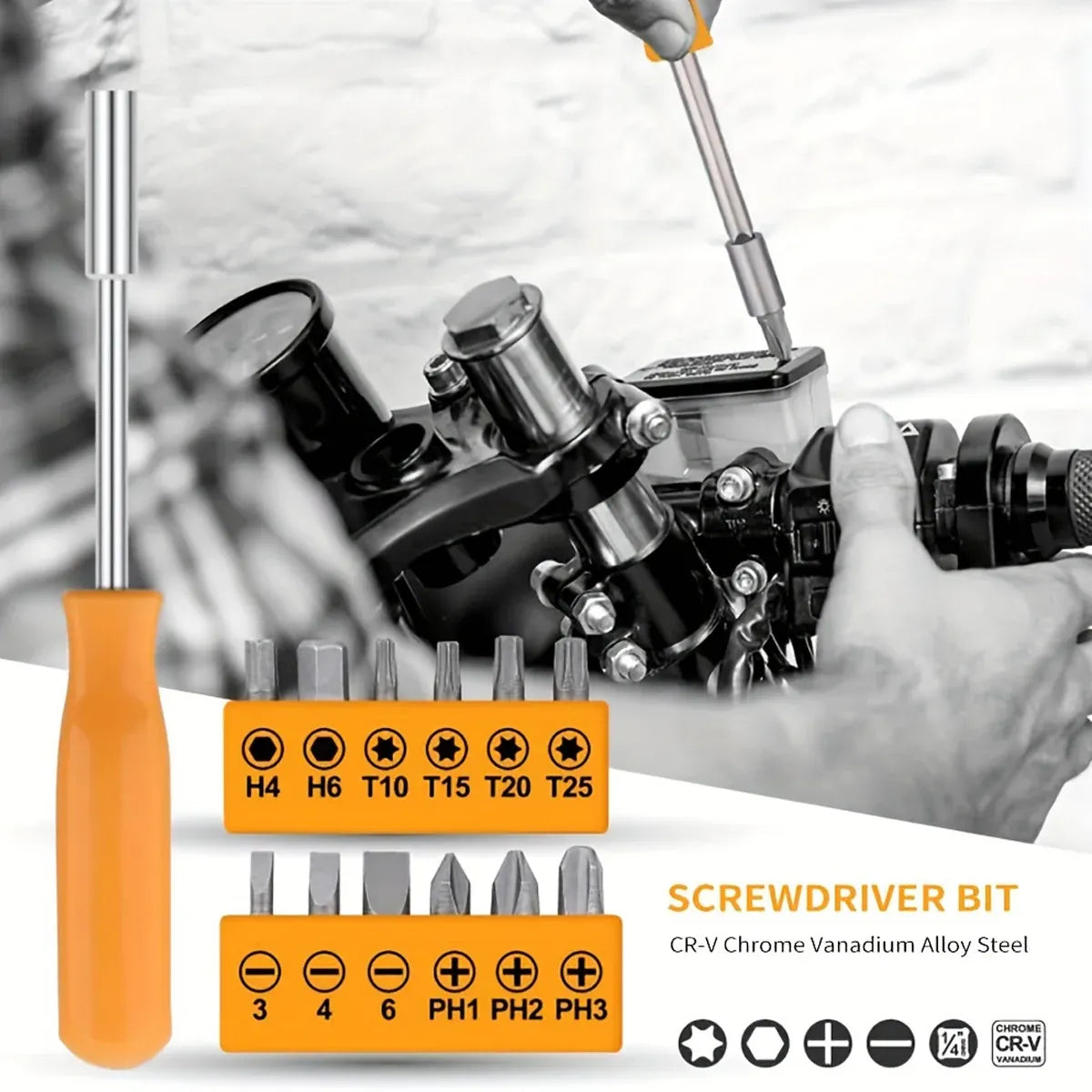 20PCS Household Tool Set Home Repair Kit with Screwdriver Pliers Wrench Hammer