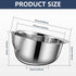 304 Stainless Steel Rice Washing Basin Multi-Purpose Kitchen Sieve Drain Basket