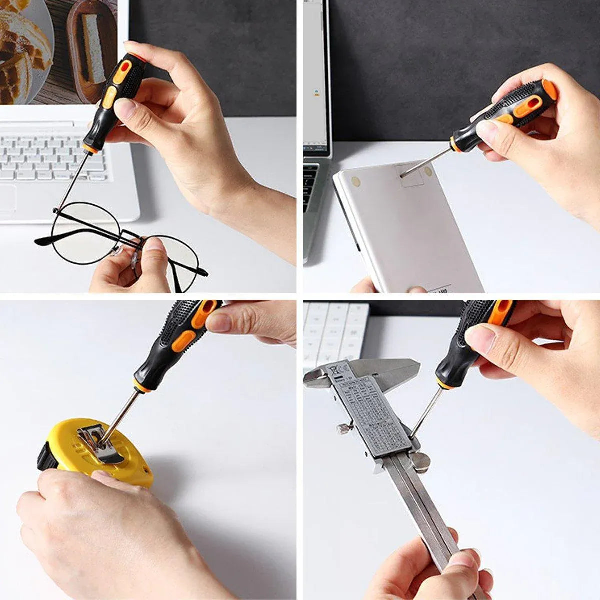 8 in 1 Multi Functional Screwdriver Set Tool Kit for Daily Household Repairs