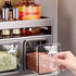Kitchen Wall Mounted Seasoning Rack Easy Install Space Saving