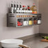 Kitchen Wall Mounted Seasoning Rack Easy Install Space Saving