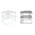 Iron Kitchen Seasoning Rack Kitchenware Storage Shelf Desktop Organizer Home - White