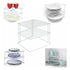 Iron Kitchen Seasoning Rack Kitchenware Storage Shelf Desktop Organizer Home - White