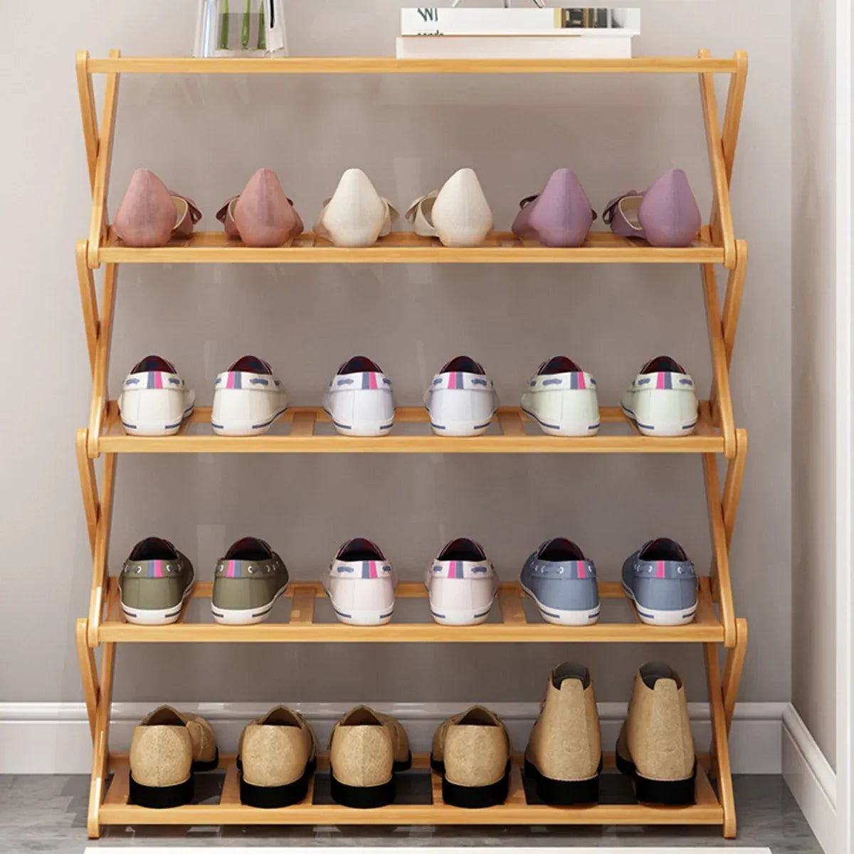 Shoe Rack Household Multi-layer Economical Dorm Storage Rack Small Shoe Cabinet