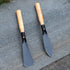 10 Piece Garden Hand Shovel Set, Steel Trowels with Wooden Handles for Planting