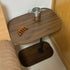 Portable Stylish Simple Small Coffee Table with Wheels for Living Room Durable
